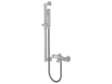 FIRENZE 3267TM302 - Shower tap with hand shower by RUBINETTERIE STELLA - view 2